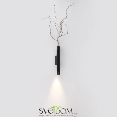 7141/6WLA NATURE ODL25 681 светильник черный/металл IP65 LED 6W 401Лм 38° 3000K 85-265V JUG Odeon Light