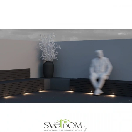 Подсветка для лестниц и ступеней O015SL-L3B3K Maytoni | Svetdom.by