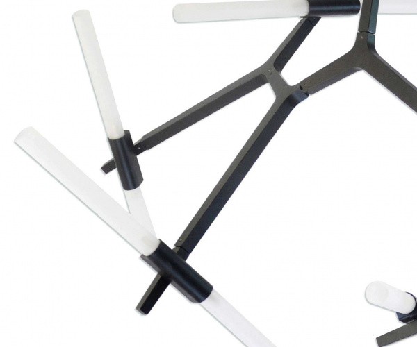 Kink Light 07531-12,19 Люстра Никс черный G9 60W