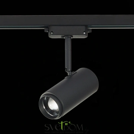 ST600.446.12 Св-к трек. Zoom Черный LED 1*12W 4000K 1 200Lm Ra>80 15-60° IP20 L137xW59xH179 170-240V Однофазная трековая система ST LUCE