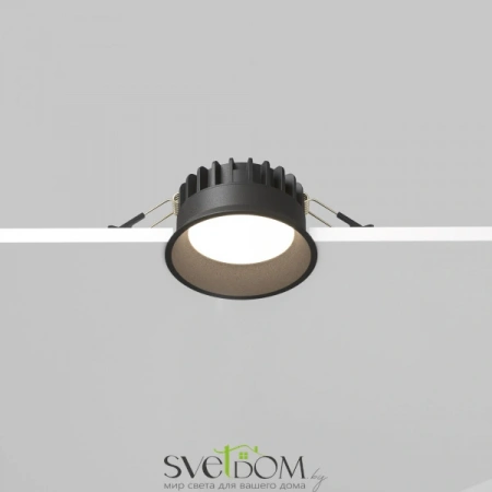 Встраиваемые светильники Maytoni DL055-8W3-4-6K-B от Магазина Svetdom.by