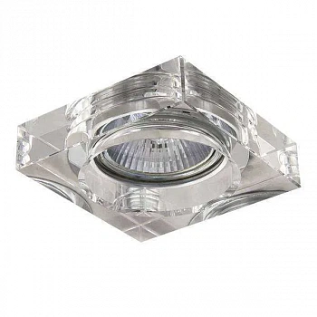 Lightstar 006140 Светильник LUI MINI CR MR16/HP16 ХРОМ/ПРОЗРАЧНЫЙ