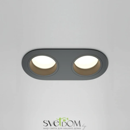 Встраиваемые светильники Maytoni DL126-02-GU10-B от Магазина Svetdom.by