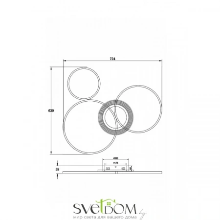 Потолочные светильники Freya FR10014CL-L87G от Магазина Svetdom.by