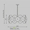 Подвесные светильники Maytoni MOD007PL-10G от Магазина Svetdom.by