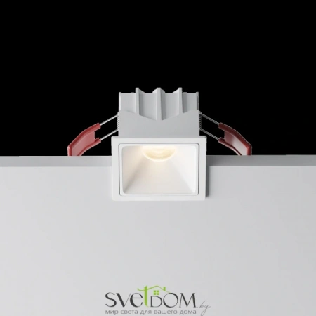 Встраиваемые светильники Maytoni DL043-01-10W3K-SQ-W-1 от Магазина Svetdom.by