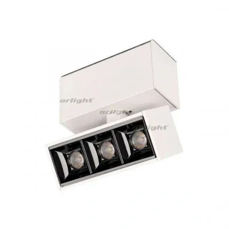 ARLIGHT Светильник MAG-LASER-FOLD-45-S84-3W Day4000 (WH, 15 deg, 24V) (Arlight, IP20 Металл, 3 года)