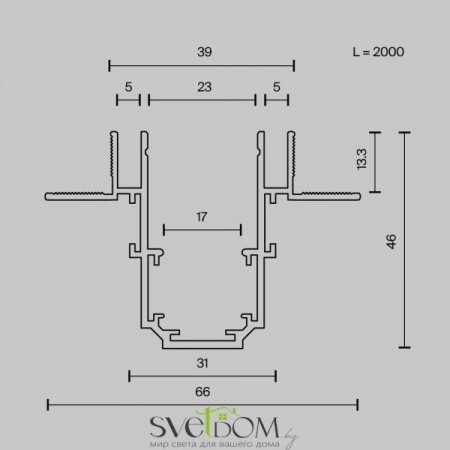 TRX034LS-222B Maytoni