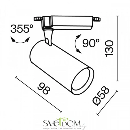 TR003-1-6W3K-S-B Maytoni
