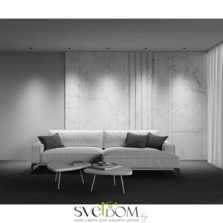 Встраиваемый светильник Technical DL043-01-10W3K-SQ-B-1 Maytoni