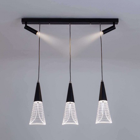 Подвесные светильники LED4U L7105-5 BK от Магазина Svetdom.by