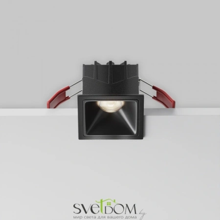 Встраиваемый светильник Technical DL043-01-10W4K-SQ-B-1 Maytoni
