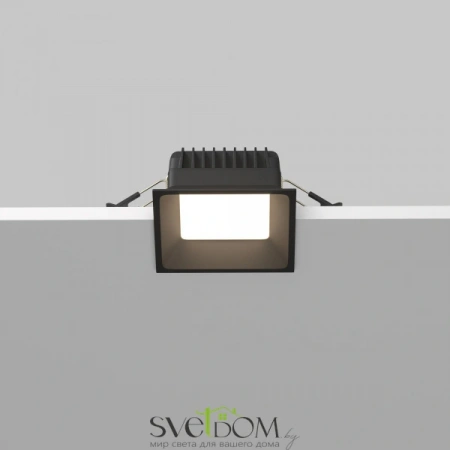 Встраиваемые светильники Maytoni DL056-8W3-4-6K-B от Магазина Svetdom.by