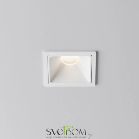 Встраиваемые светильники Maytoni DL043-01-10W4K-SQ-W-1 от Магазина Svetdom.by