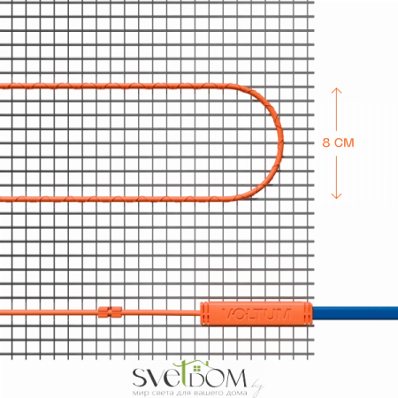 Нагревательные маты Voltum Т150 VLT01-150-15  – заказать с доставкой в Беларуси
