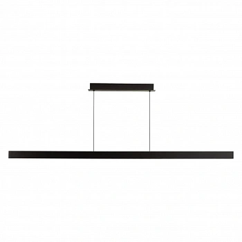 6683/38L HIGHTECH ODL24 203 Подвесной светильник брашир. черный/металл/акрил Разд. включение с ПДУ (инфракрасный) IP20 LED 38W 3420Лм 3000K BEVEREN