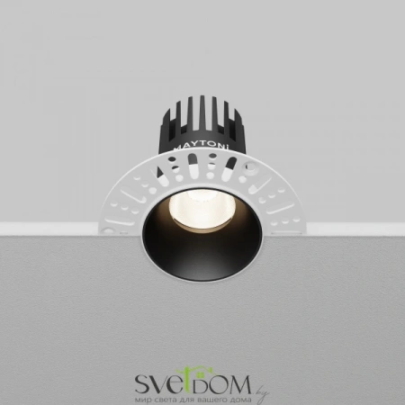 Встраиваемые светильники Maytoni DL119-10W-4K-TRS-B от Магазина Svetdom.by