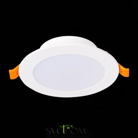 ST210.538.12 Св-к встр. Белый LED 1*12W 3000K 900Lm Ra80 110° IP20 D120xH30 220-240V Встраиваемые светильники ST LUCE