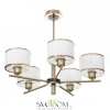 Citilux ALTON CL421253 Люстра на штанге с белыми абажурами CITILUX