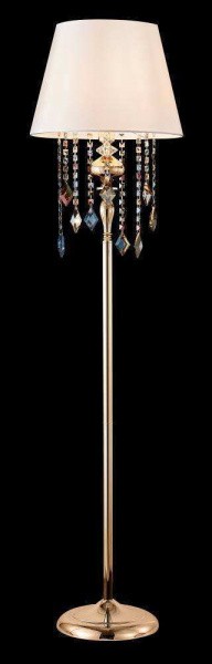 Торшер Crystal Lux MERCEDES PT1 GOLD/COLOR
