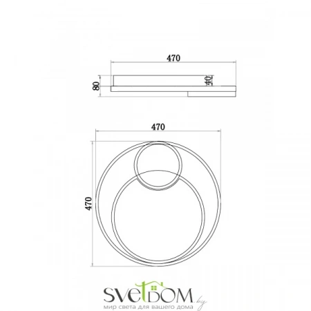 Потолочные светильники Freya FR10028CL-L80W от Магазина Svetdom.by