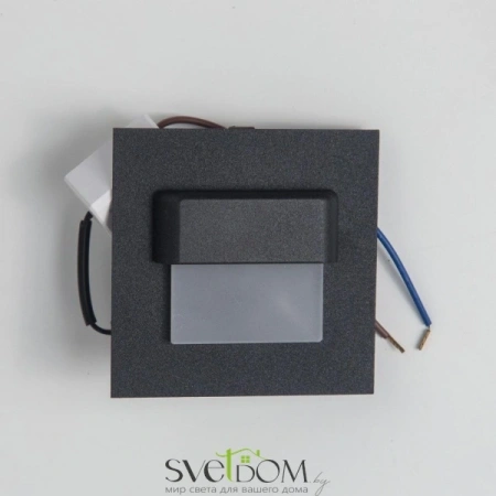 Citilux Скалли CLD006K5 LED Встраиваемый светильник лестничный Чёрный CITILUX