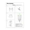 Подвесной светильник Kink Light Лирд 07689A-150+180+210,19 Kink Light