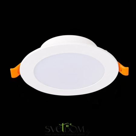ST210.548.12 Св-к встр. Белый LED 1*12W 4000K 900Lm Ra80 110° IP20 D120xH30 220-240V Встраиваемые светильники ST LUCE