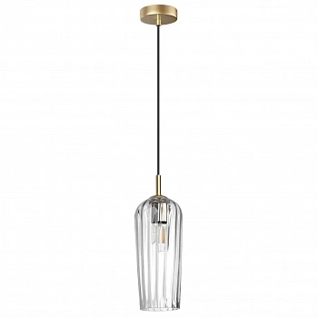 6551/1B SUSPENTIONI LN23 200 матовое золото Подвес E14 1*40W 220V ELLIE