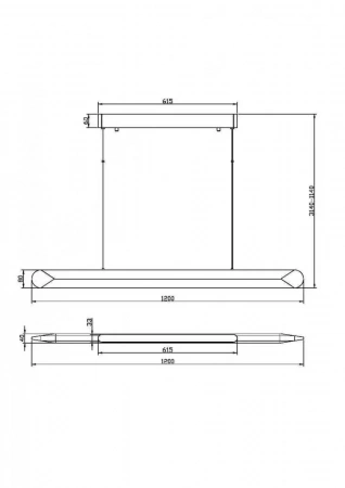 Подвесные светильники Maytoni MOD276PL-L40W3K от Магазина Svetdom.by