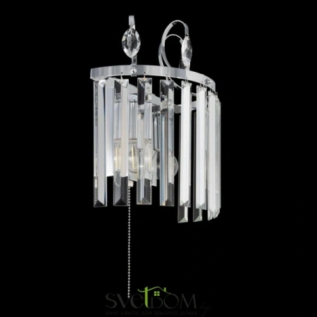 Citilux Инга CL335321 Бра хрустальное с выключателем Хром CITILUX