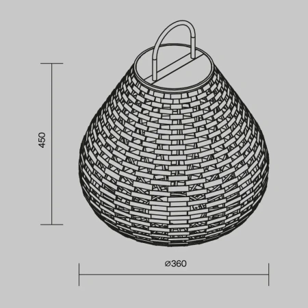 Ландшафтный светильник Outdoor OSL599FL-L5B3K Maytoni