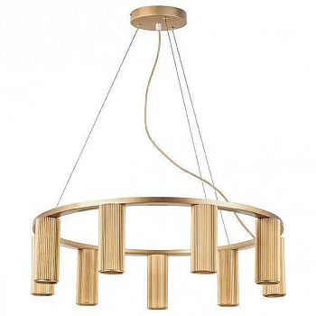 Lightstar 718093 Люстра ROMA 9х28W GU10 (led) CHAMPAGNE GOLD