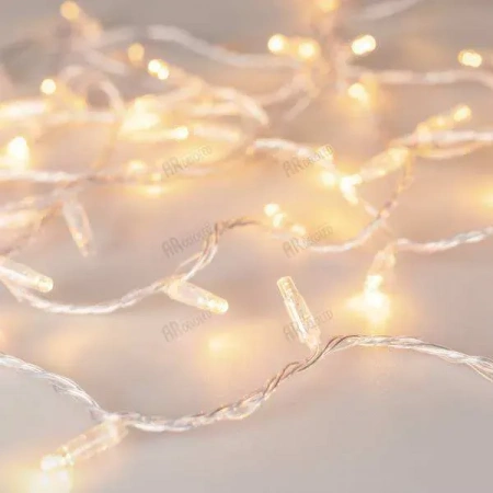 ARLIGHT Светодиодная гирлянда ARD-STRING-CLASSIC-1000-CLEAR-100LED-PULSE Warm (230V, 7W) (Ardecoled, IP65)