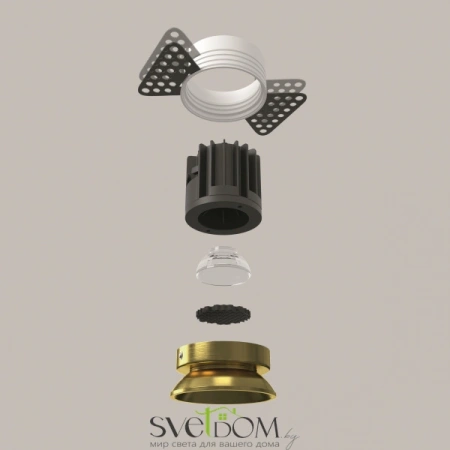 Встраиваемые светильники Maytoni DL058-7W3K-TRS-BS от Магазина Svetdom.by