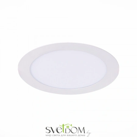 ST210.548.12 Св-к встр. Белый LED 1*12W 4000K 900Lm Ra80 110° IP20 D120xH30 220-240V Встраиваемые светильники ST LUCE