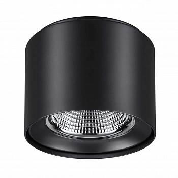 358475 OVER NT21 237 черный Светильник накладной IP20 LED 4000K 20W 200-260V RECTE