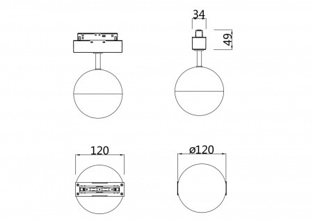 Светильники Maytoni TR017-2-10W4K-W от Магазина Svetdom.by