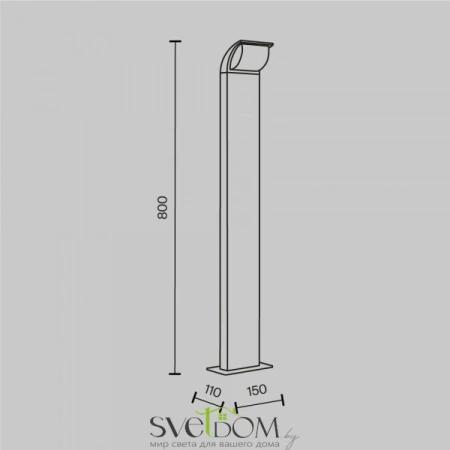 Ландшафтный светильник Outdoor O446FL-L7GF3K Maytoni