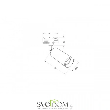 TR028-3-GU10-B Maytoni