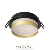 Citilux Hardy CL002D14 Встраиваемый светильник Чёрный+Золото CITILUX