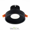 ST751.438.10 Св-к встр. Черный LED 1*10W 3000K 750Lm Ra>90 38° IP20 D100xH75 170-240V Встраиваемые светильники ST LUCE