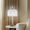 Citilux Инга CL335831 Настольная лампа хрустальная Хром CITILUX