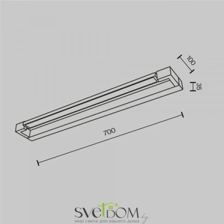Подсветки MIR002WL-L16B4K Maytoni | Svetdom.by