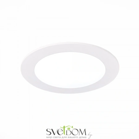 ST212.508.10 Св-к встр. Белый LED 1*10W 3000K/4000K/6000K 850Lm Ra80 110° IP20 D120xH30 220-240V Встраиваемые светильники ST LUCE