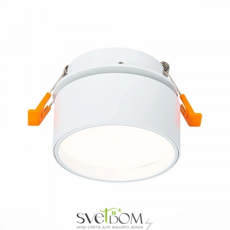 ST651.548.09 Встраиваемый поворотный светильник Белый LED 1*9W 4000K 720Lm Ra>90 120° IP20 D85xH68 1 Встраиваемые светильники ST LUCE