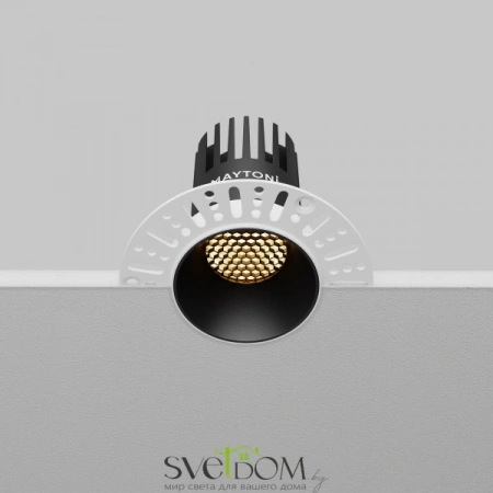 Встраиваемые светильники Maytoni DL119-10W-2.7K-TRS-B от Магазина Svetdom.by