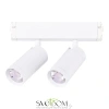 ST660.586.20 Св-к трек. Белый LED 2*10W 2700K-6000K 1 065Lm Ra>90 36° IP20 D50xH41 220V SKYLINE 220 ST LUCE