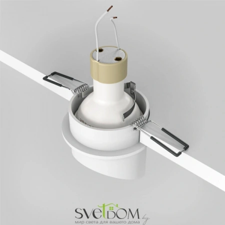 Встраиваемые светильники Maytoni DL044-01-GU10-W от Магазина Svetdom.by