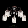 Citilux Синди CL330153 Люстра хрустальная Коричневая CITILUX
